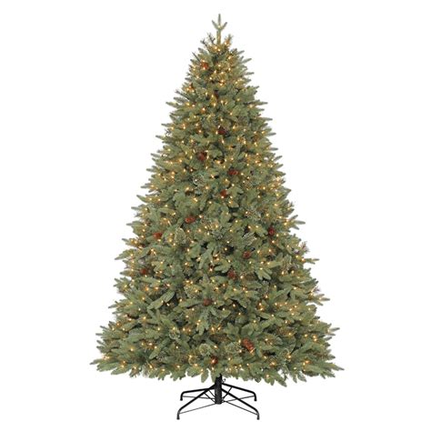 lowes artificial christmas trees pre lit